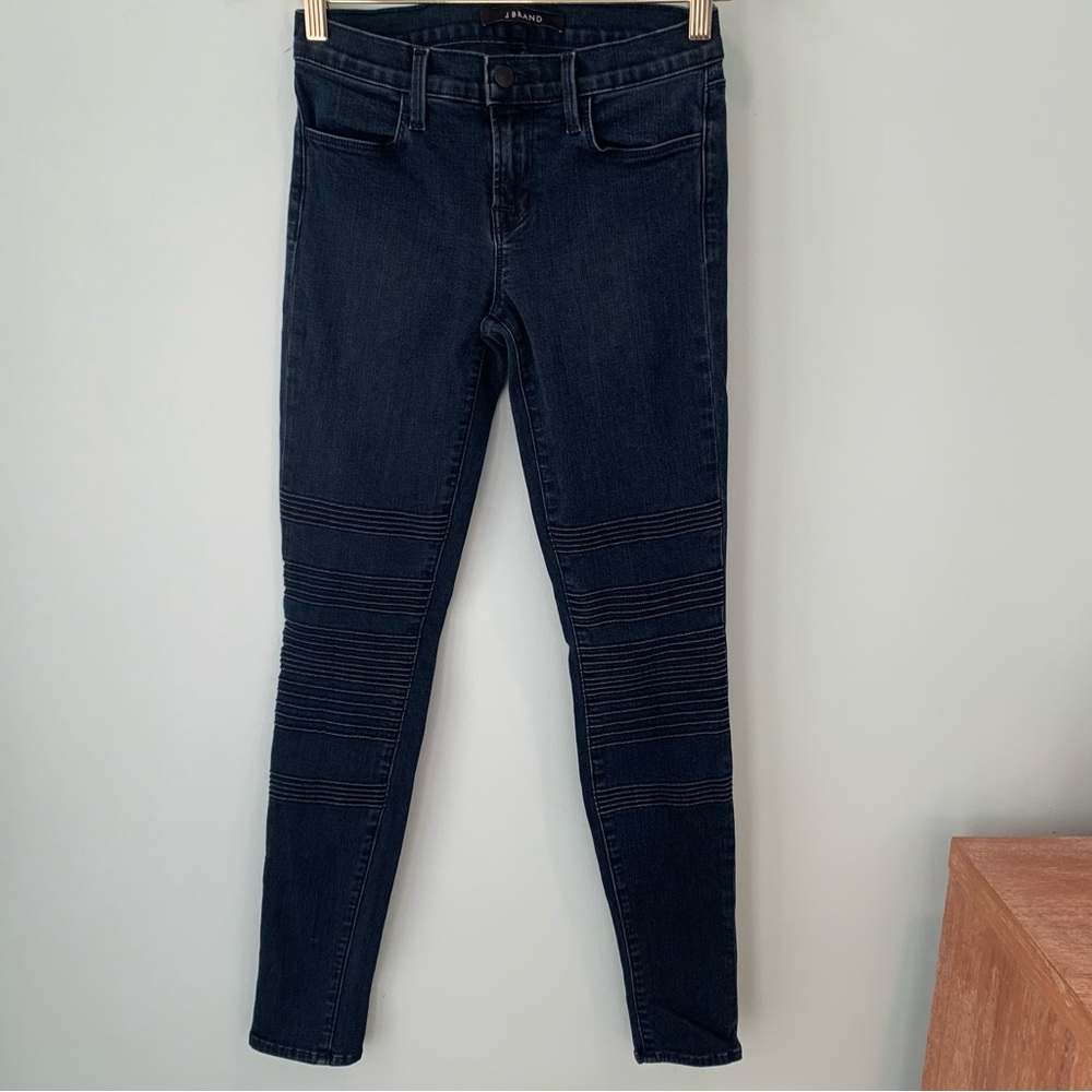 J Brand Willow Verve Moto Skinny Jeggings Jeans 25